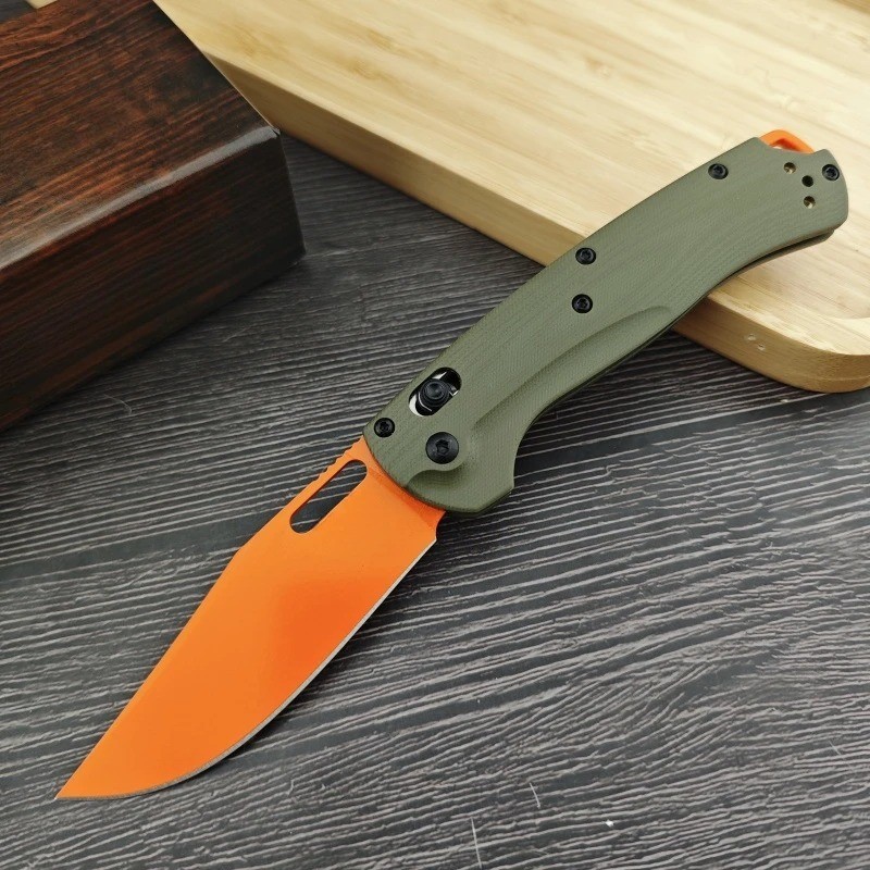 G10 Folding Camping Knife Ambidextrous Multi-Purpose BBQ Tool
