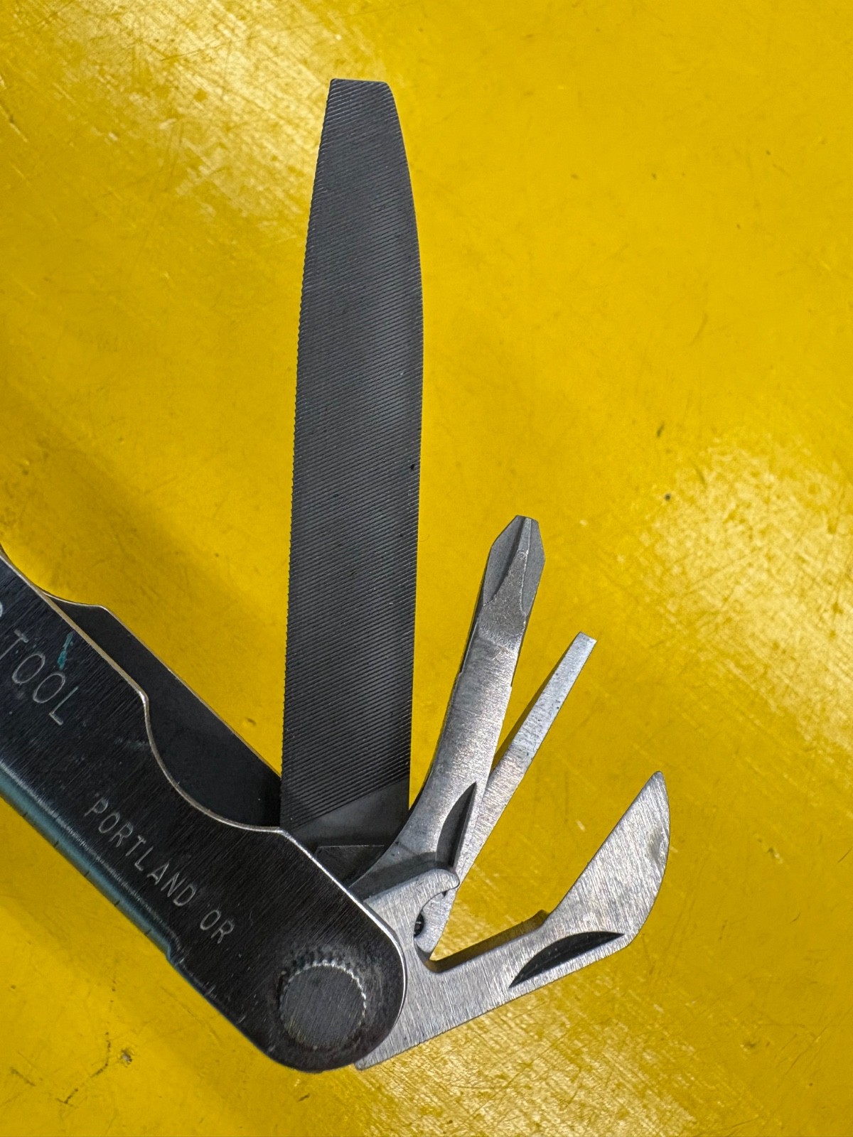 Vintage Original Leatherman Multi-Tool Portland OR with Leather Sheath