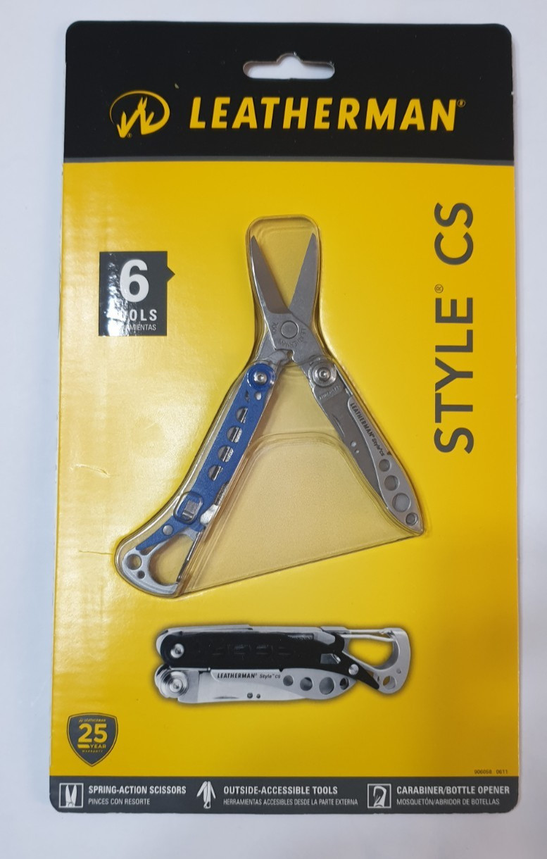 🔥🔥🔥 Leatherman Style CS Royal Blue Collectable Retired Rare New in Blister