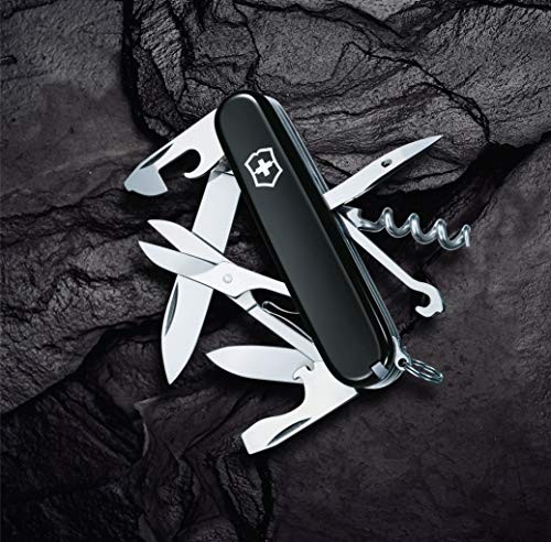 Victorinox Climber Swiss Army Knife 14 Function Swiss Made Pocket Knife with 2