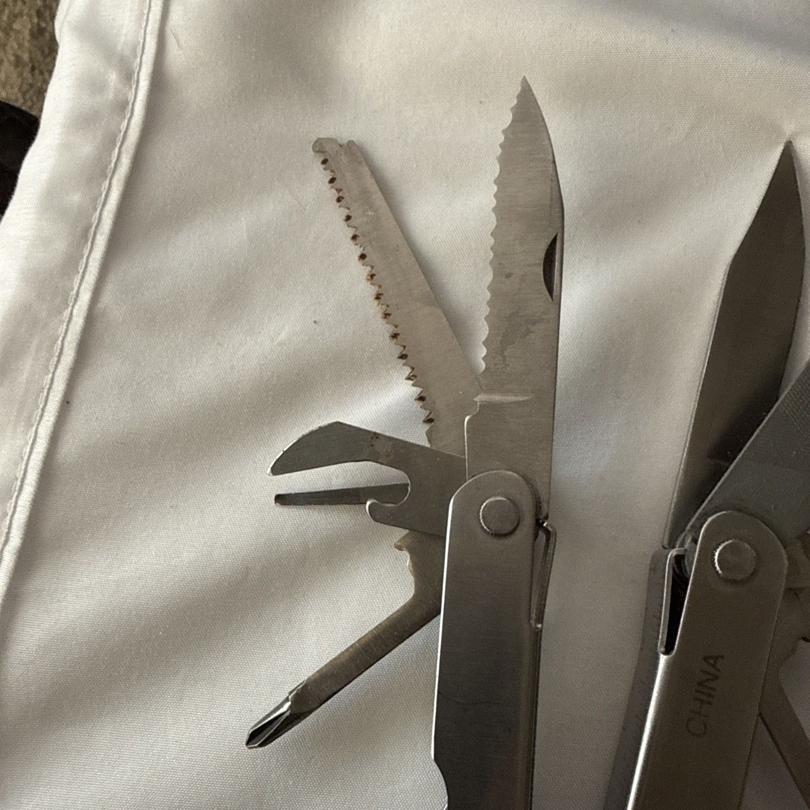 Tool Shop, multitool 13 tools plus!!! Nice tool!!! Not branded Stainless Steel