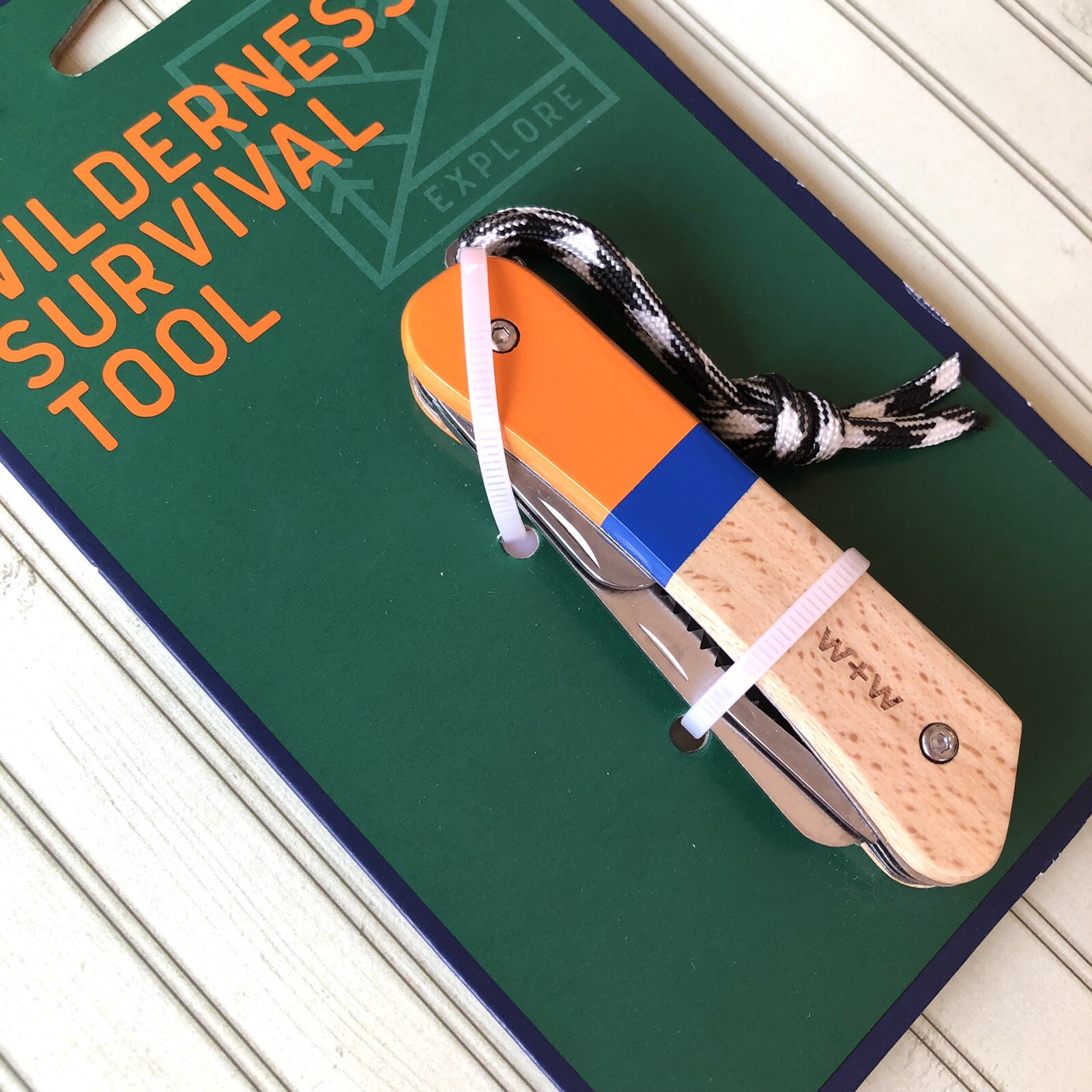 Wild + Wolf Wilderness Survival Tool NWT