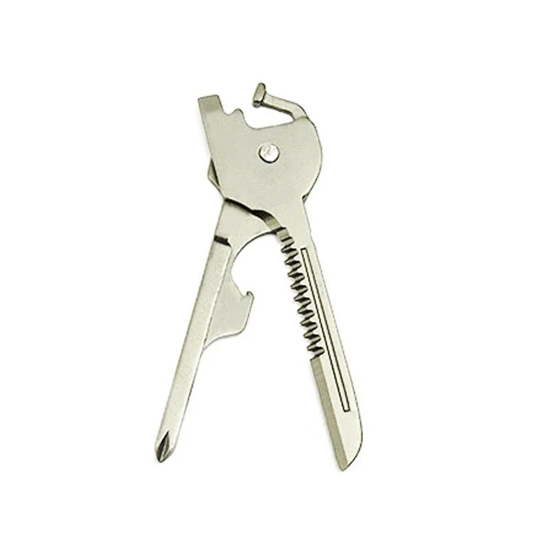 Utili-Key 6 In 1 Multi Tool Multipurpose Screwdriver pocket Outdoor Gadget Set