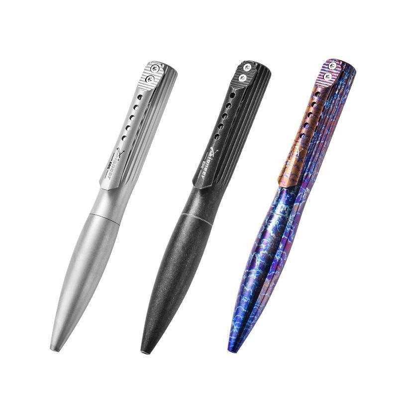 Titanium Edc Tactical Pen – Multifunction Survival Writing Tool & Glass Breaker