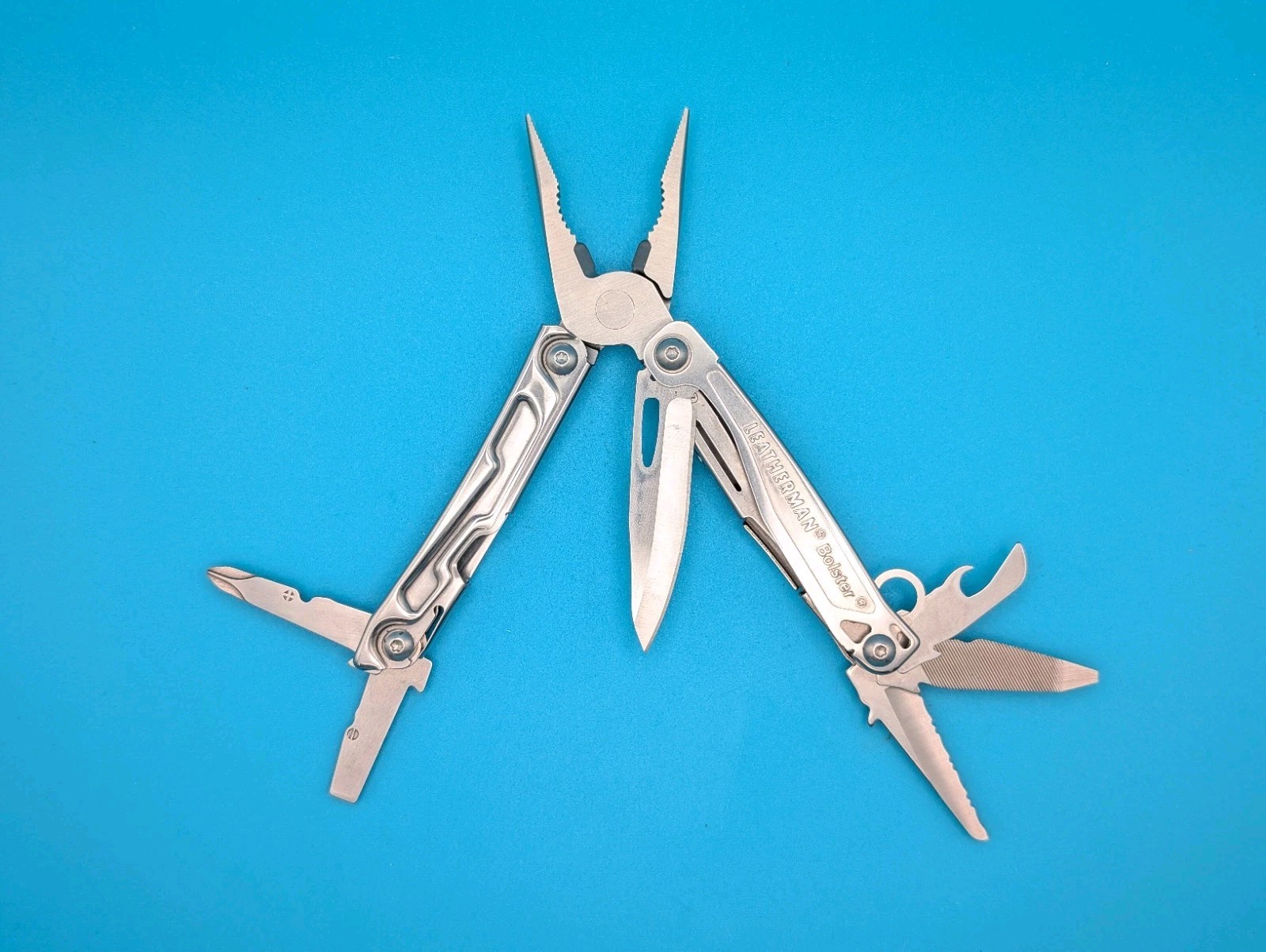 Leatherman Bolster 13 Tool Stainless Steel Multi-Tool!