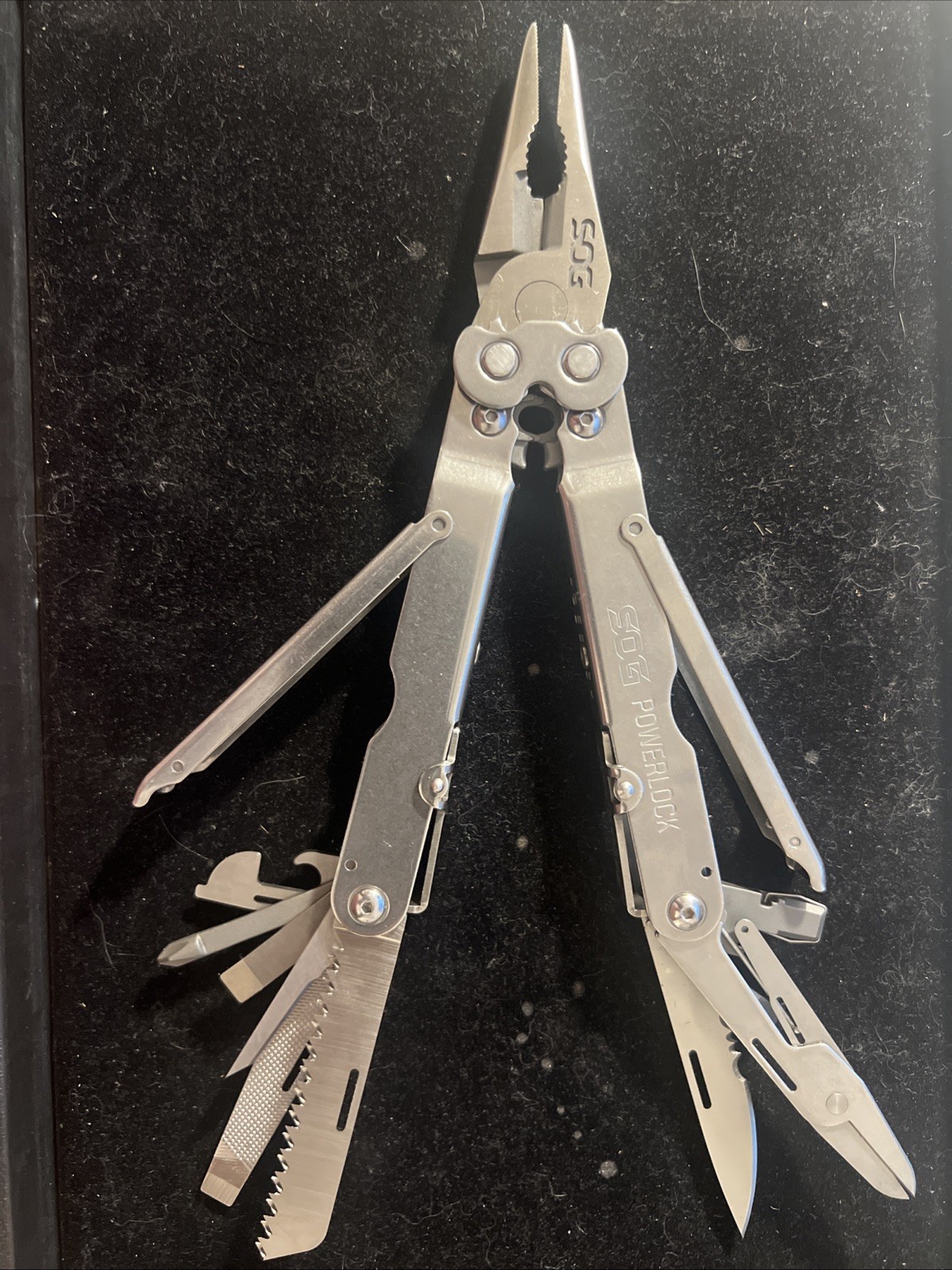 SOG PowerLock Multi Tool Very Nice Condition