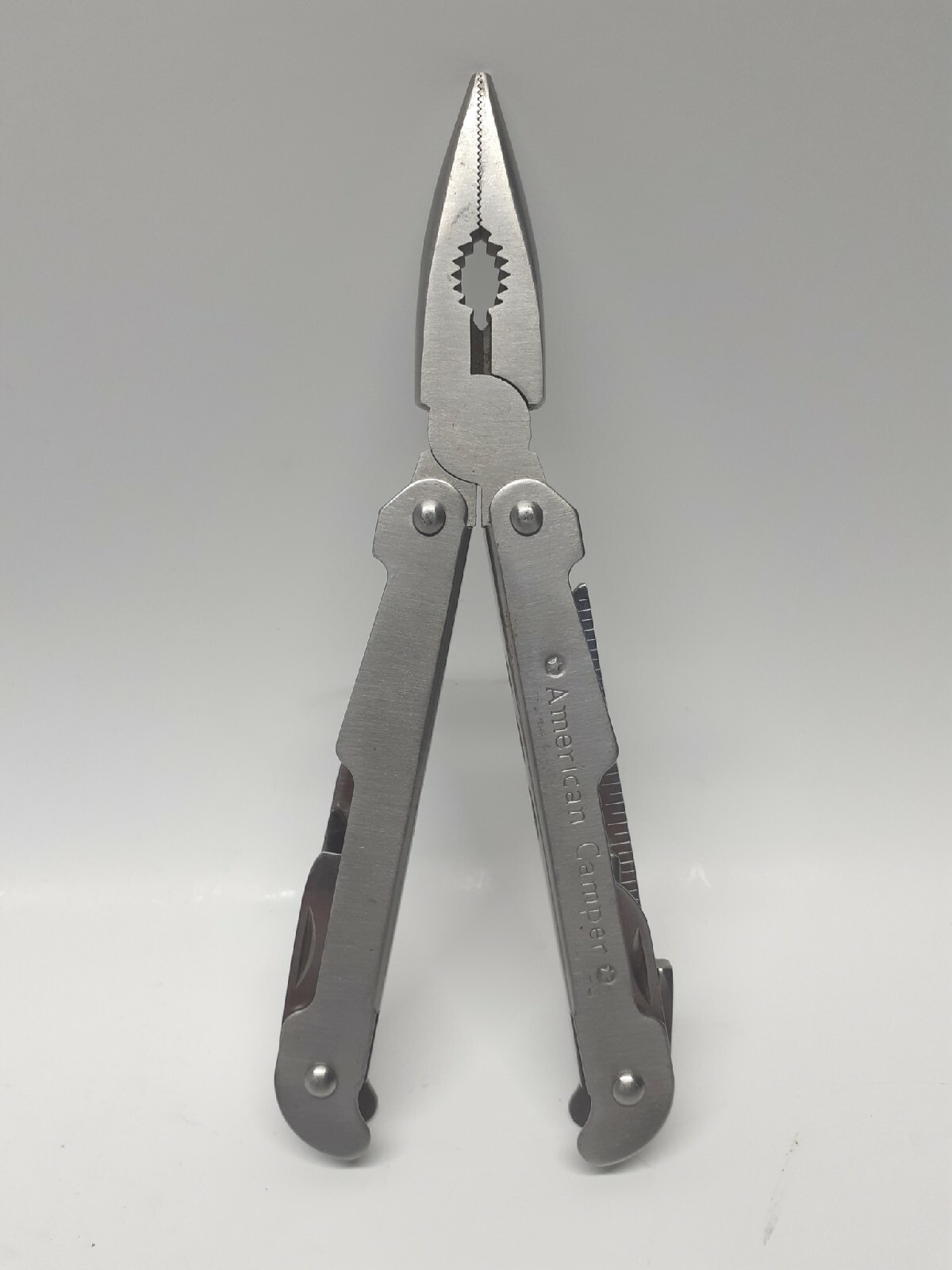 American Camper 16-in-1 Multi-Tool Pliers Bottle & Can Opener Ruler Fish Scaler
