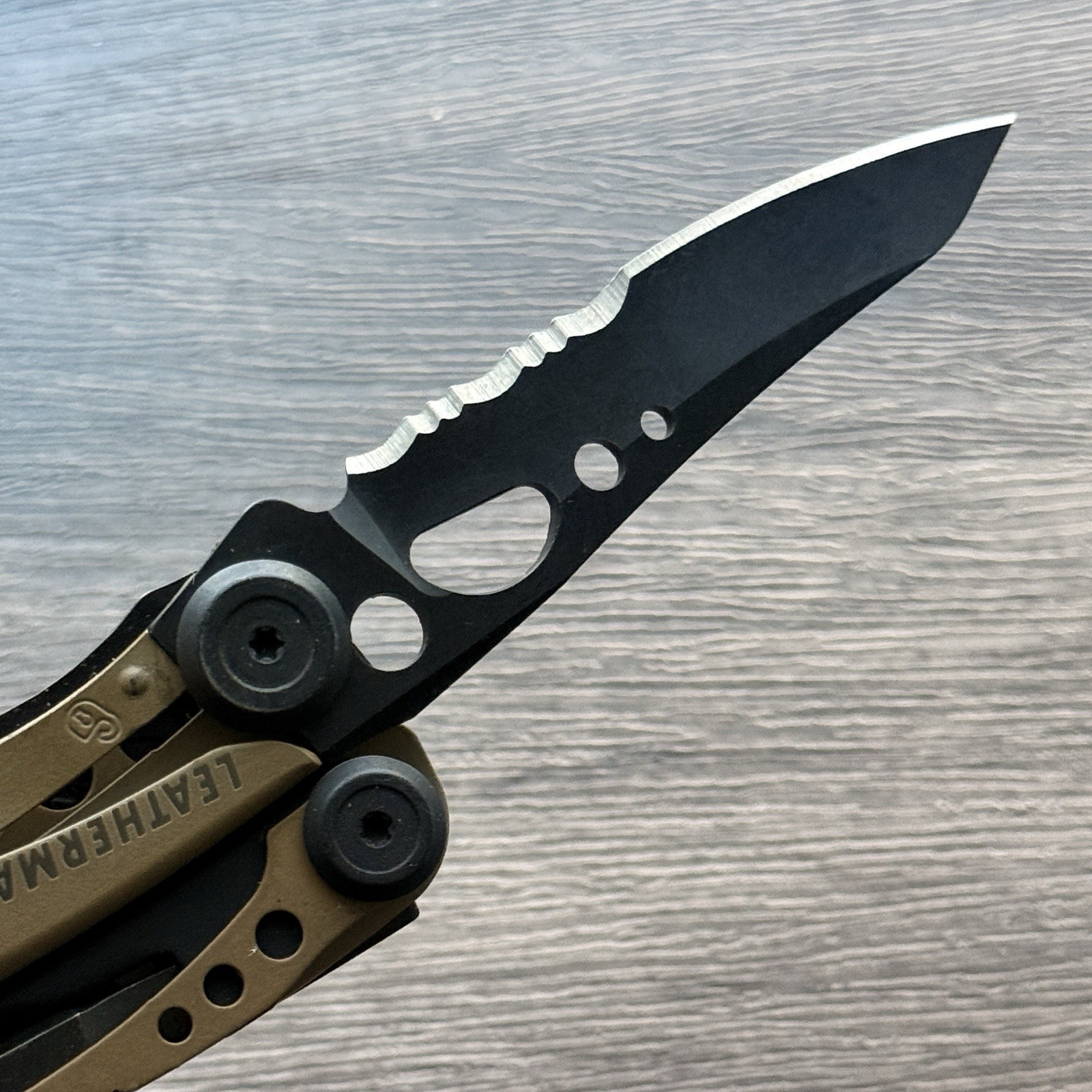 NEW Leatherman Skeletool Coyote Tan multi tool, Leatherman Bit Kit, MOLLE sheath