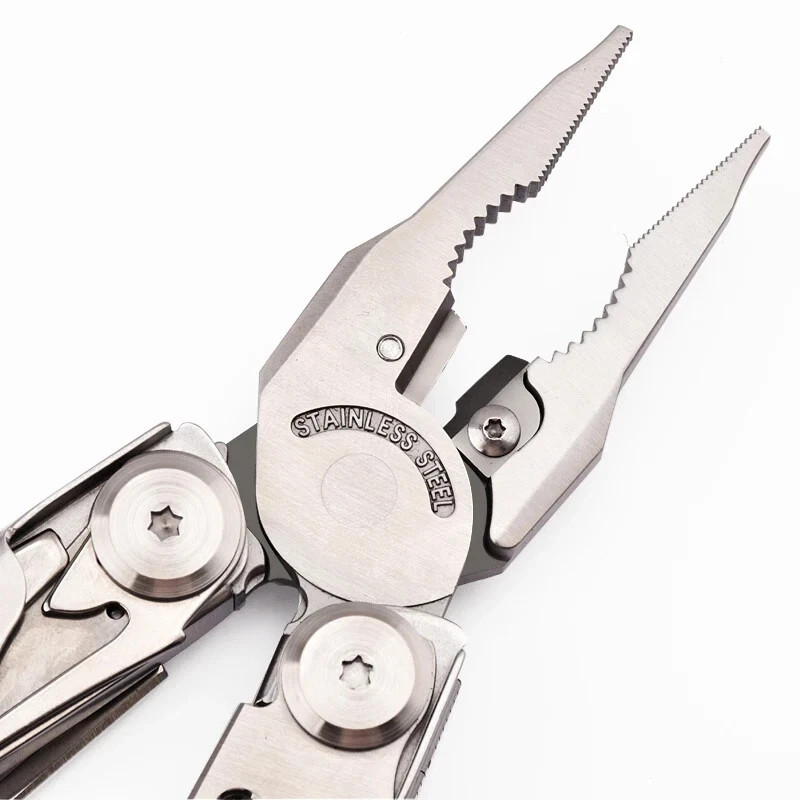 Daicamping DL30 Multi Tool Folding Pocket Knife Sheath Scissors Screw Pliers Can