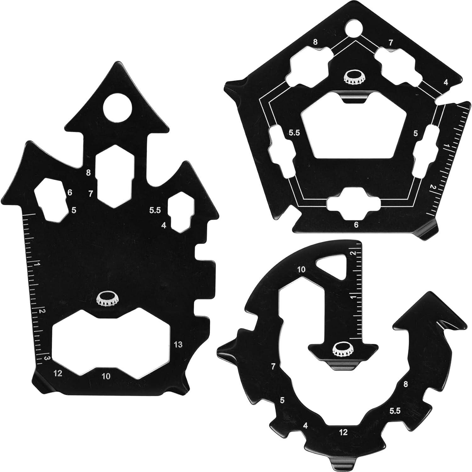 Keychain Multi-tool Metal Pocket Tool for men Portable No rust multi-function
