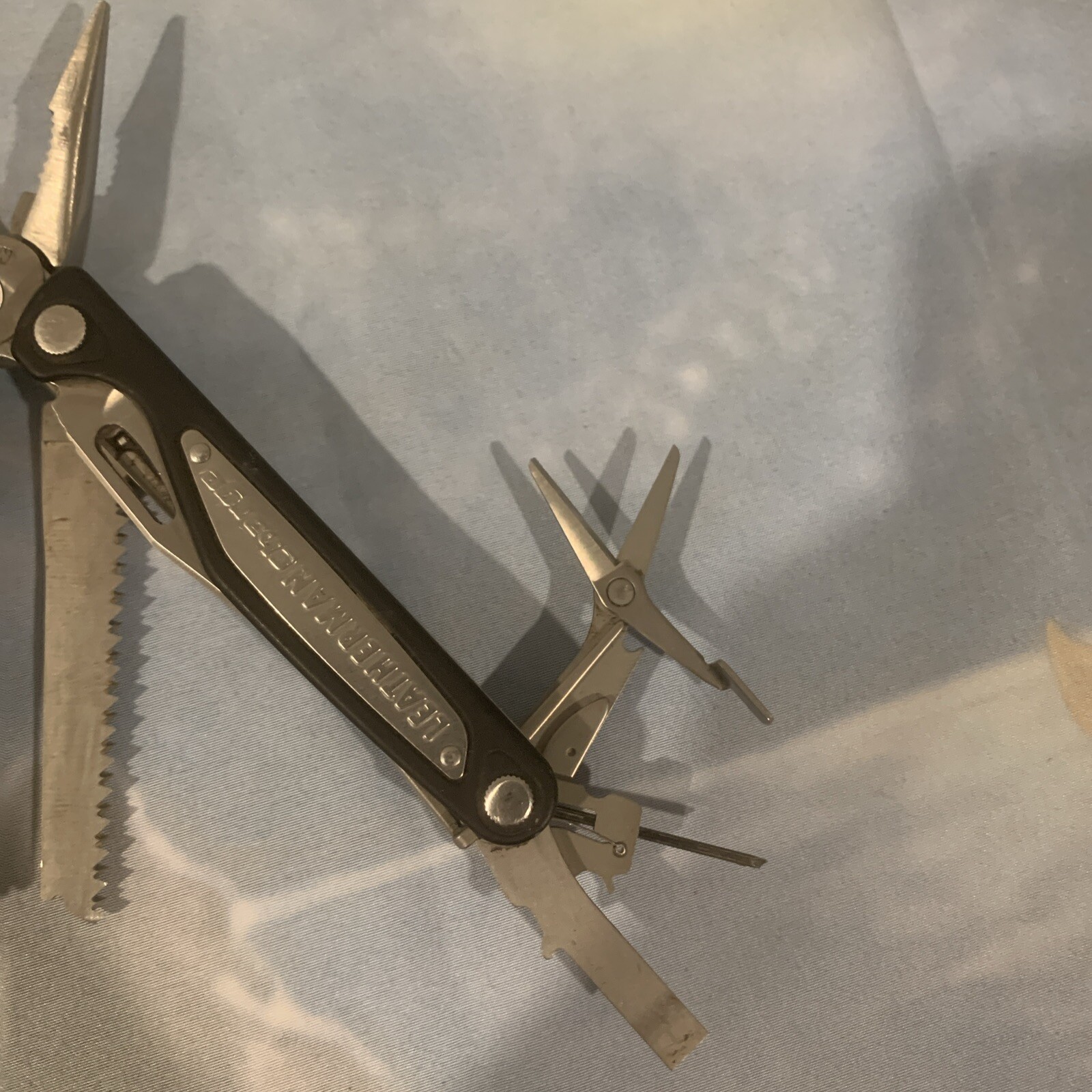 Leatherman Charge AL Multi-Tool Knife Plier Color Black W Black Nylon Shealth