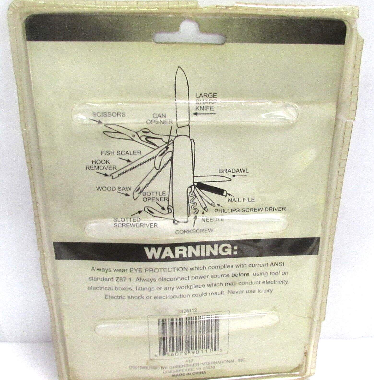 13 Function Army Knife NOS