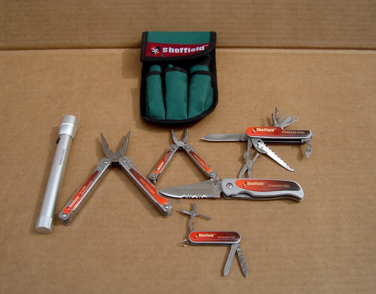 SHEFFIELD 6 Piece Multi Function Tool Kit