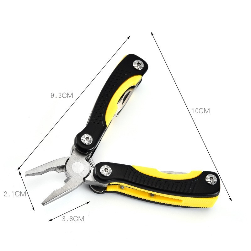 14-in-1 MINI Multitool Pliers Rugged & Practical Portable Pocket Camping Tools