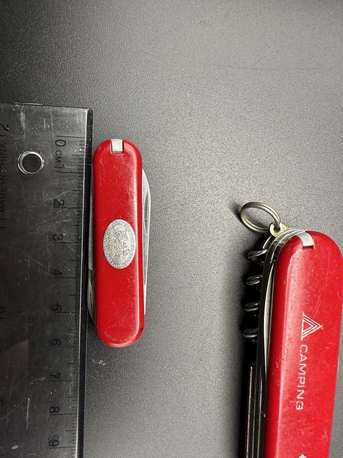 Victorinox Camper “Camping With Tent” 91mm & 60mm Classic Knife Case