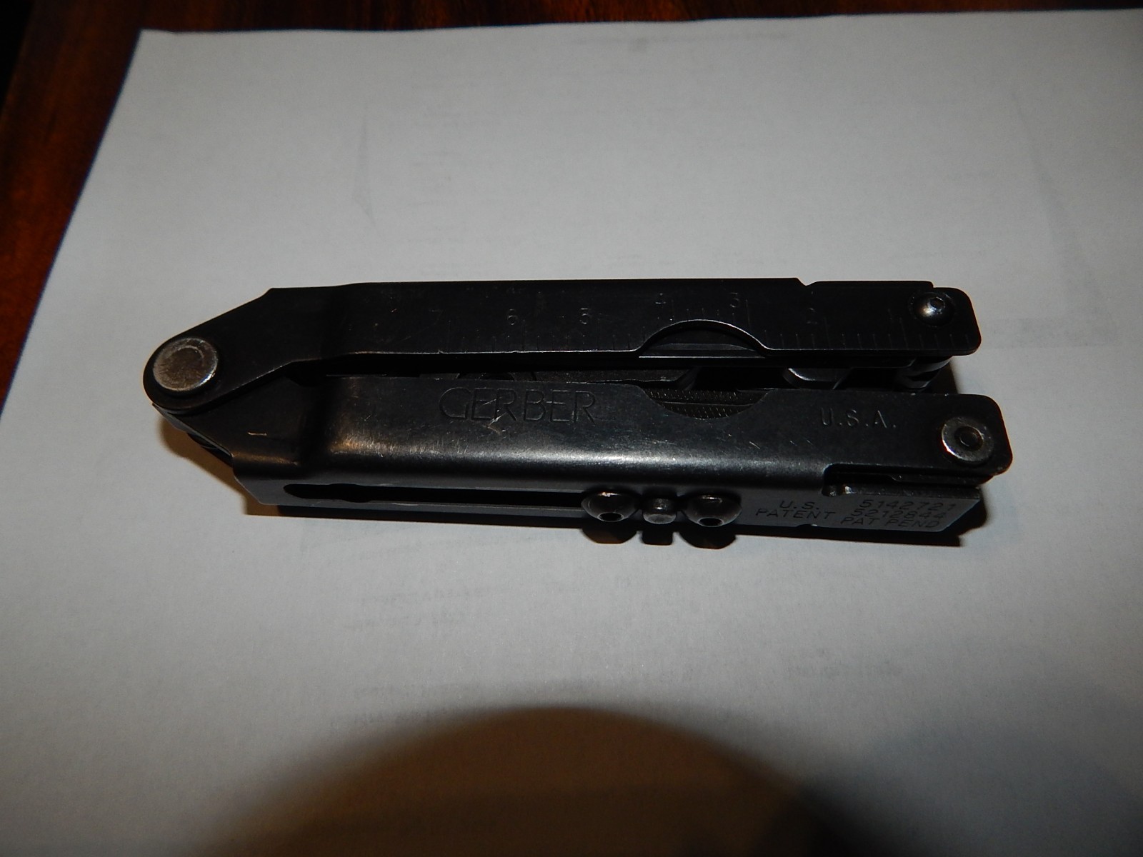 Gerber Multiplier Blunt Nose Black Stainless USA