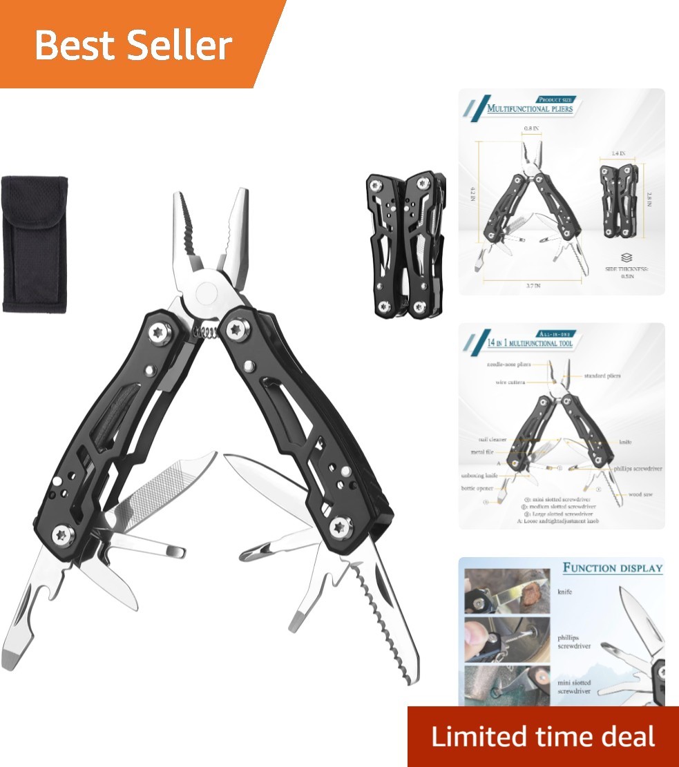 Lightweight and Sturdy Mini Multitool Pliers – Perfect for Camping & Repairs