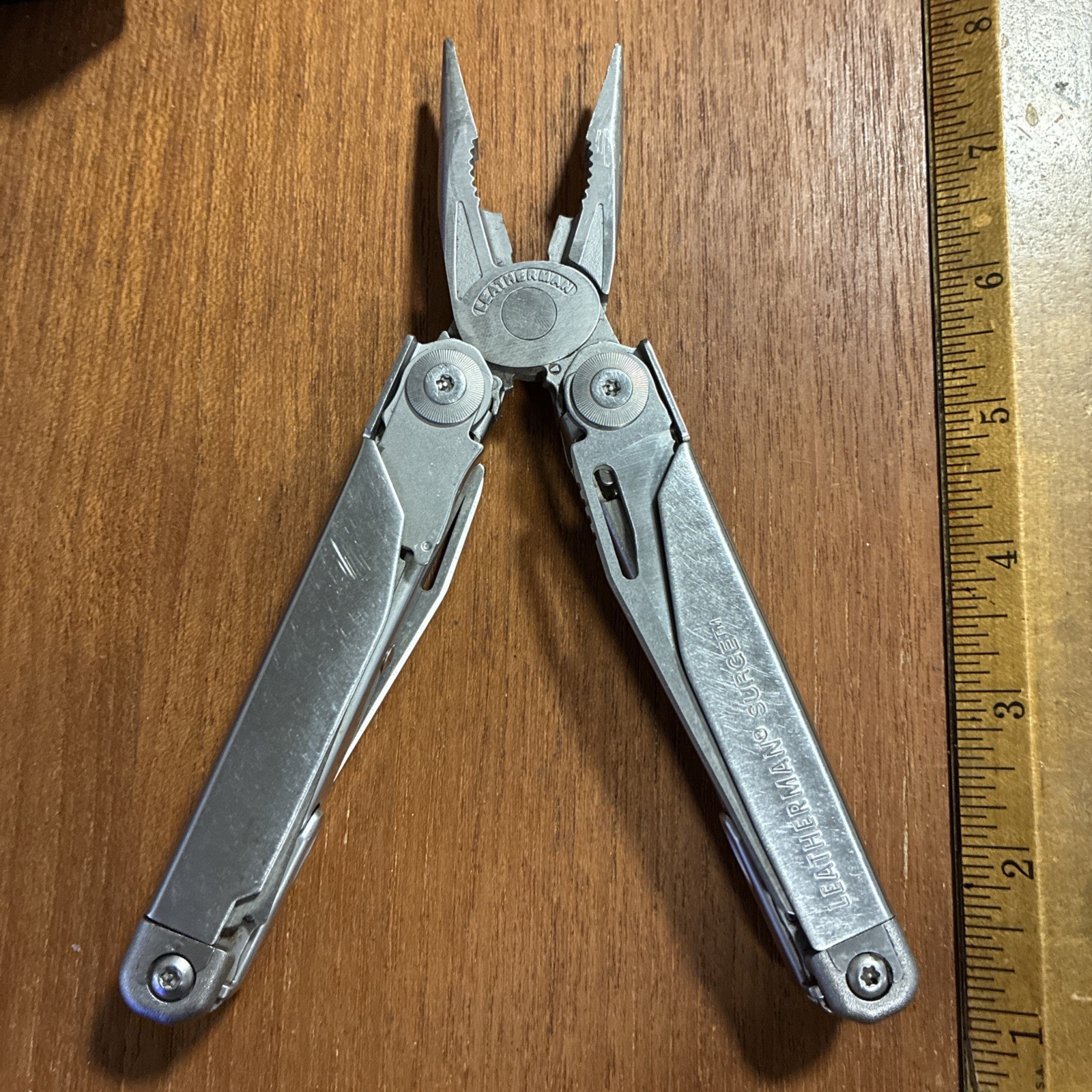 Leatherman Surge Heavy Duty Multi-Tool Silver Stainless Steel