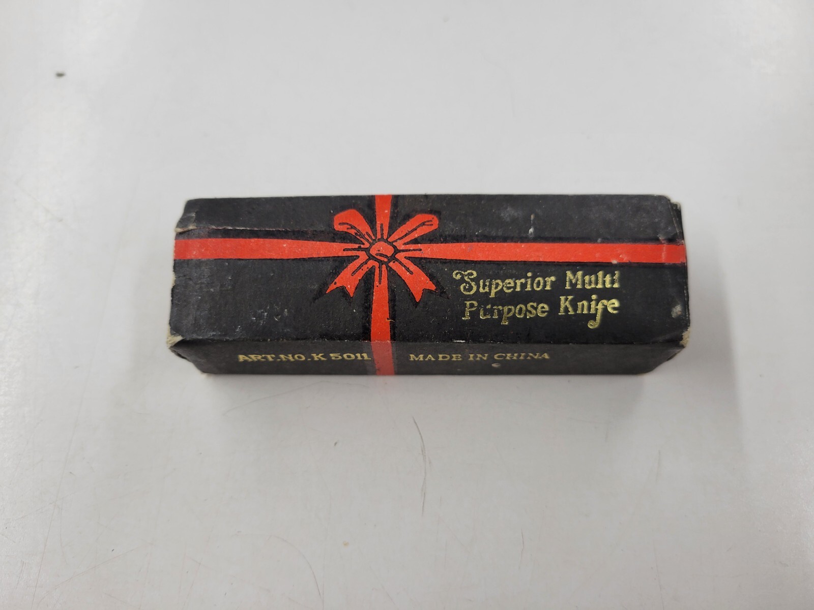 Vintage Superior Multi Purpose Knife ART.NO.K5011 Stainless Steel China In Box