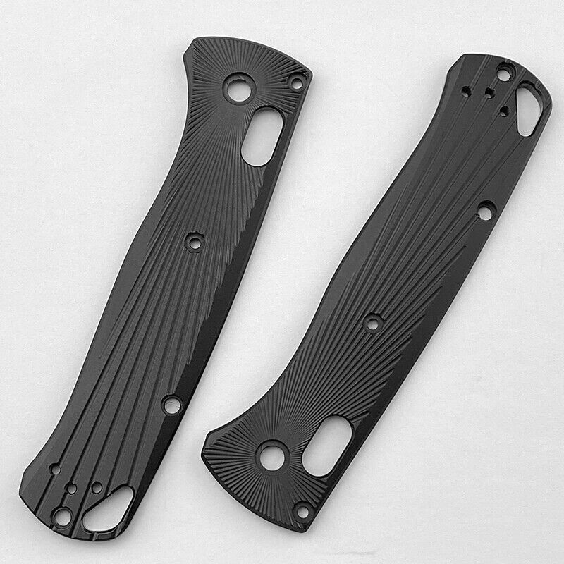 1 Pair Aluminium alloy Handle Scale for Benchmade Bugout 535 Radial Stria