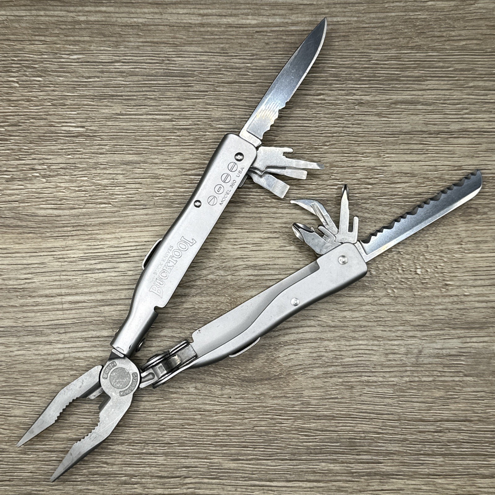 Buck Knives BuckTool 360 Multi-Tool USA Made EUC