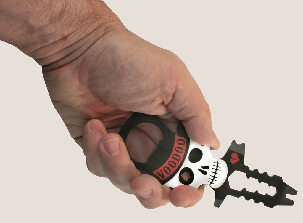 Trixie and Milo TOOL-VOODO Stainless Steel Voodoo 9-Multi-Tool 2-1/8 x 5-1/4 in.