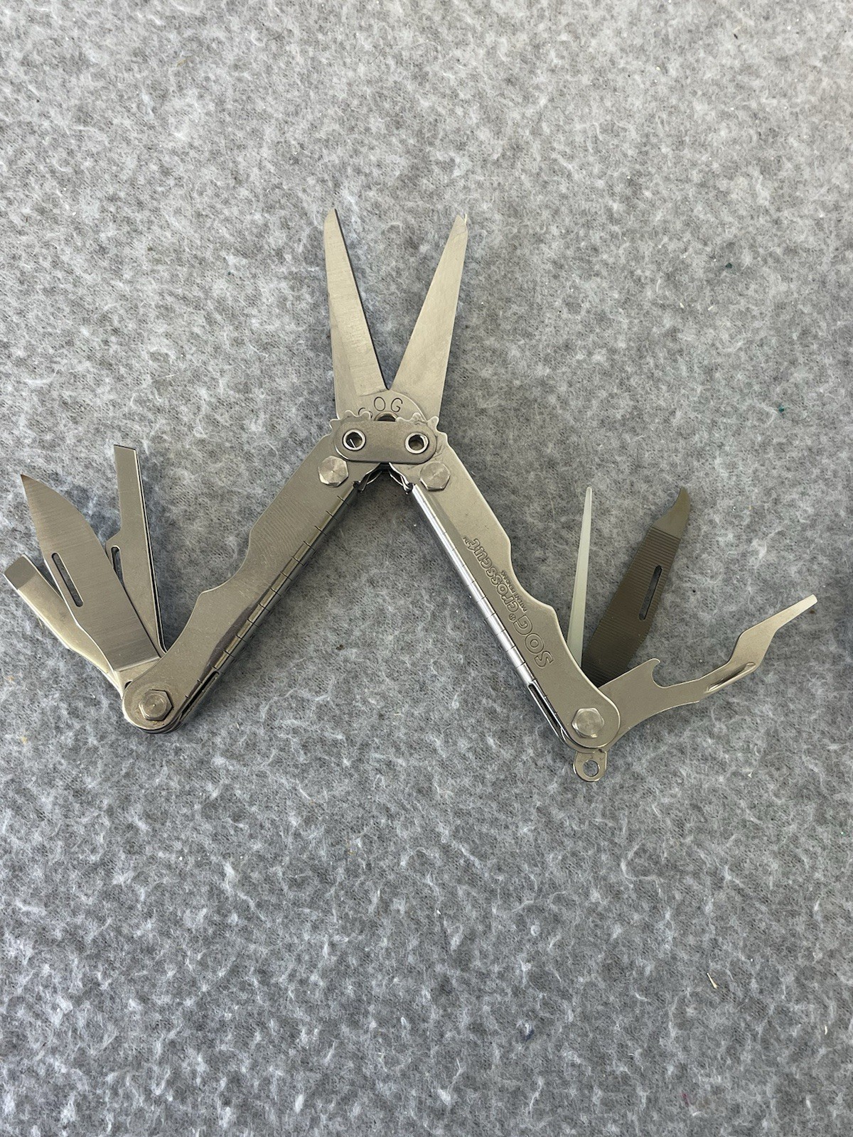 SOG Crosscut Tools Multi Tool 1980’s New In Box Made in USA