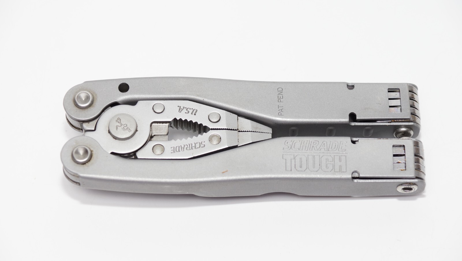 Schrade Tough ST1 Multi-Tool w/ Leather Holster, 21 Function, Made in USA