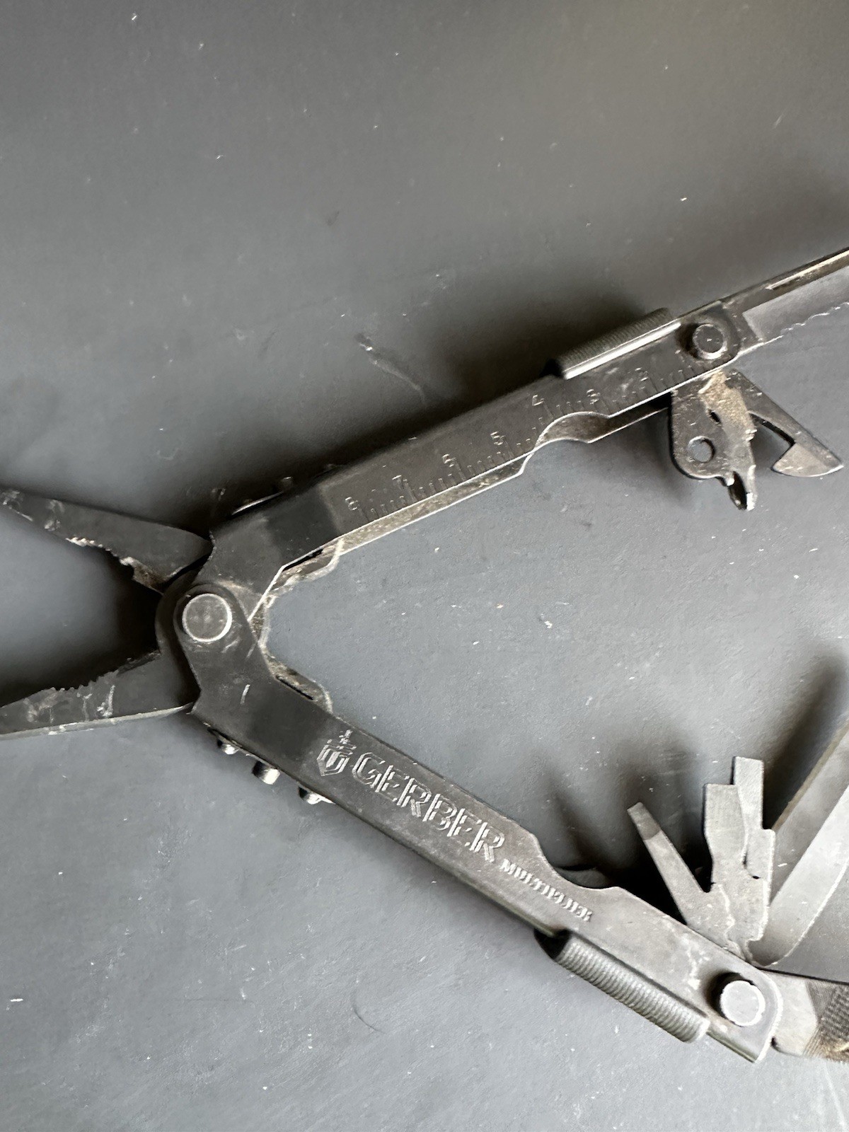 Lot of 2 Gerber Multi-Plier Multi Tools Black Folding Pliers USA