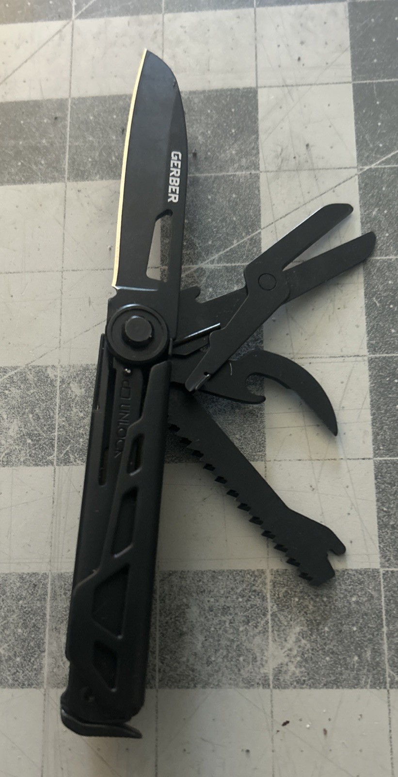 Gerber Armbar Scout, Knife, Scissors, Saw, Green