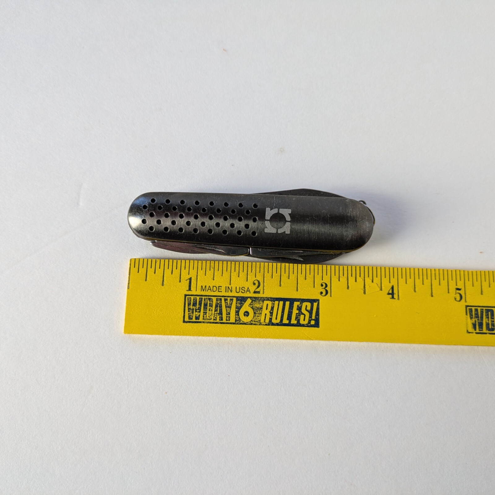 Stainless Steel Muti-Purpose Function Folding Pocket Knife 6 in One Tool