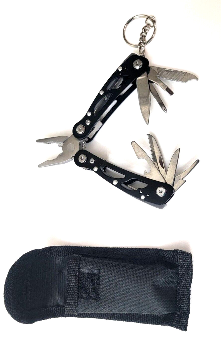 Compact Portable Pocket Multi-tool 3.5 “.with Canvas Case