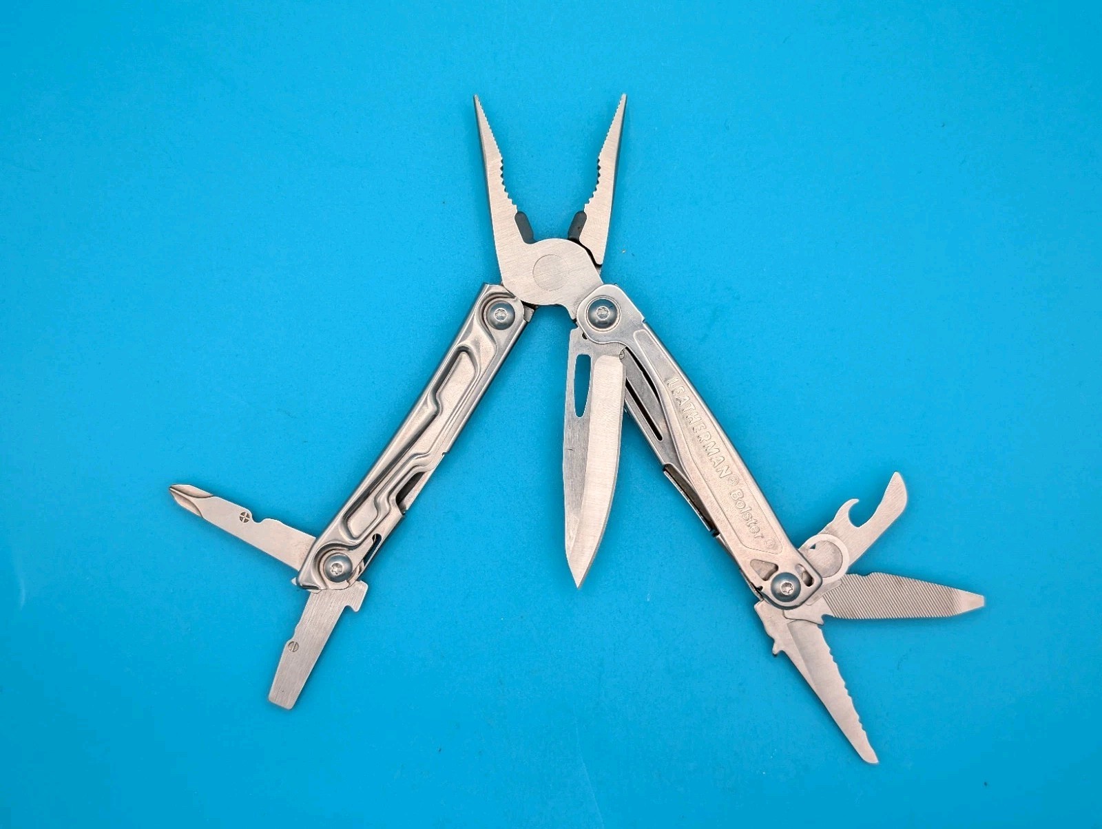 Leatherman Bolster 13 Tool Stainless Steel Multi-Tool!