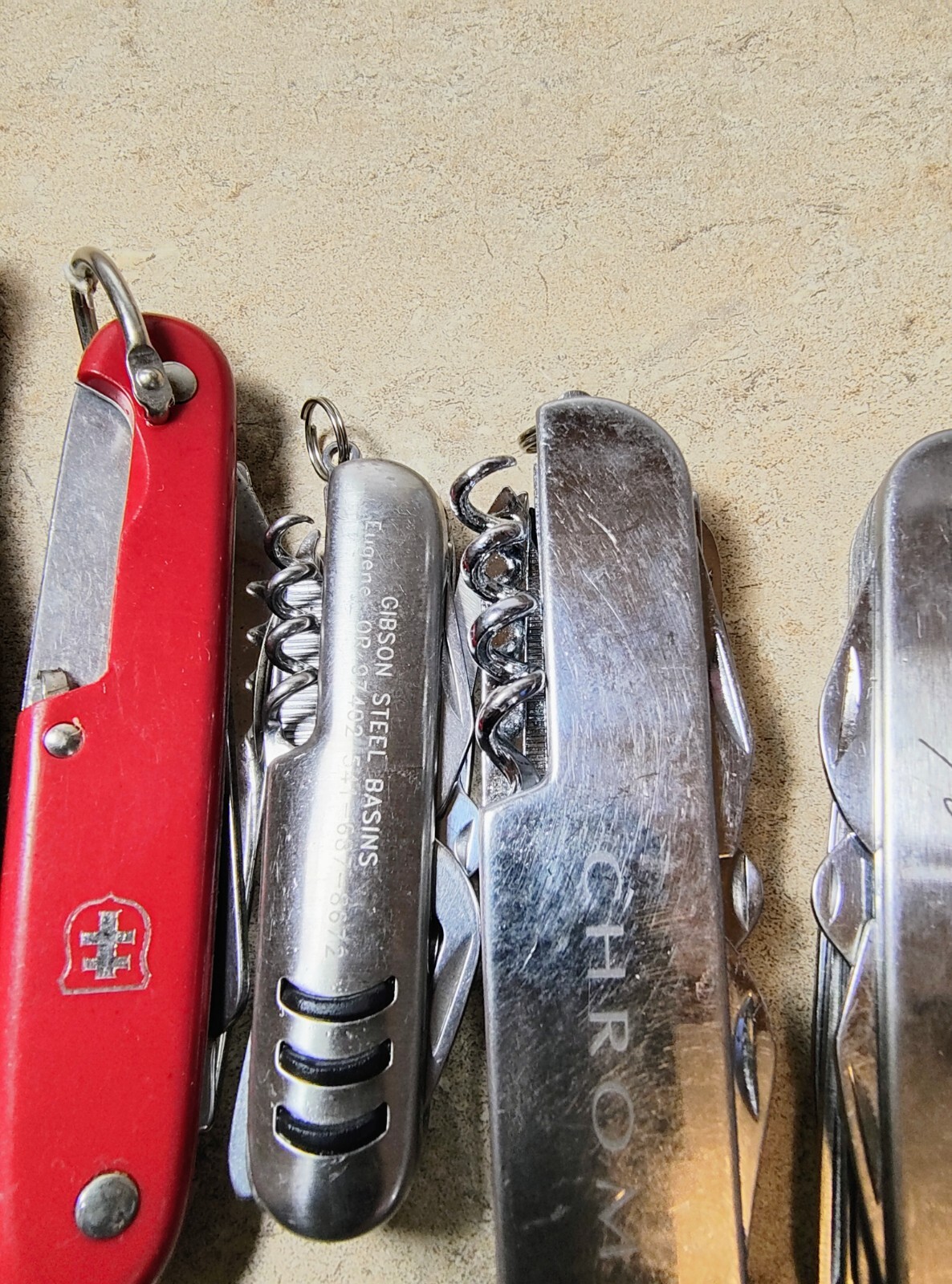 Lot of 10 Generic Multitools Multi Tools Pliers Knives Saw Blades Folding Folder