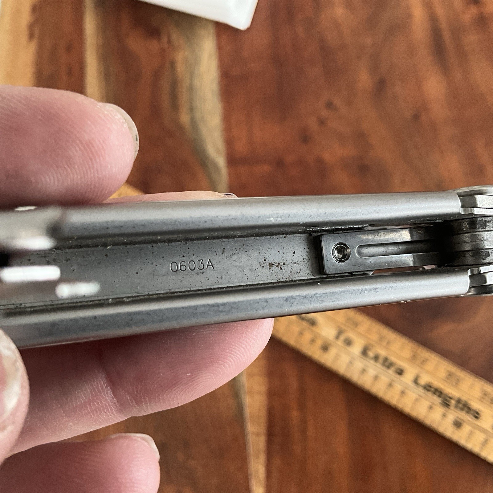 Leatherman WAVE Multi-Tool Broken Scissor Spring Date Code 0603 (June 2003)