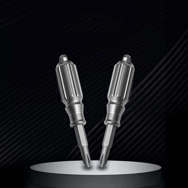 EDC Mini Titanium S2 Steel Screwdriver Portable Keychain Outdoor Pocket Tool