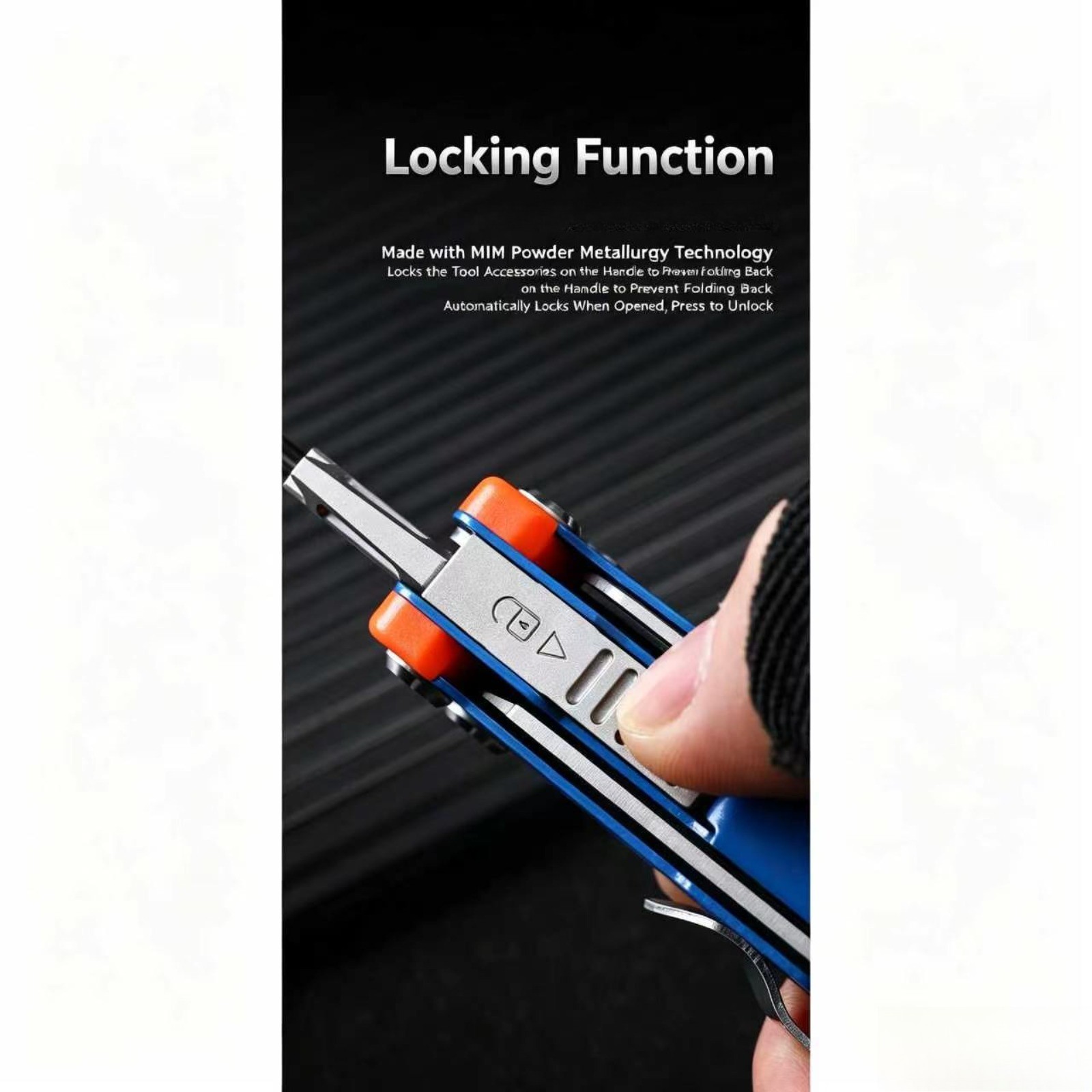 Outdoor Camping Hiking Stainless Steel Folding Multi Tool EDC Pliers