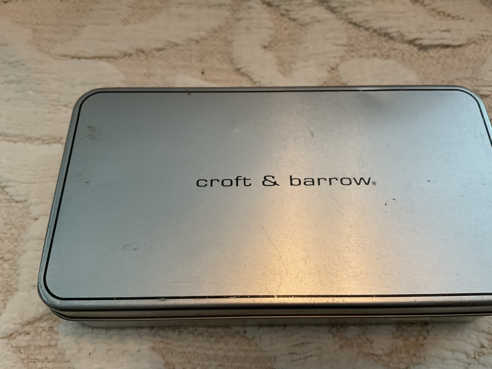 Lot o 2 Croft & Barrow Outdoorsman Compass & Travel Cutlery Multi-Tool Tins