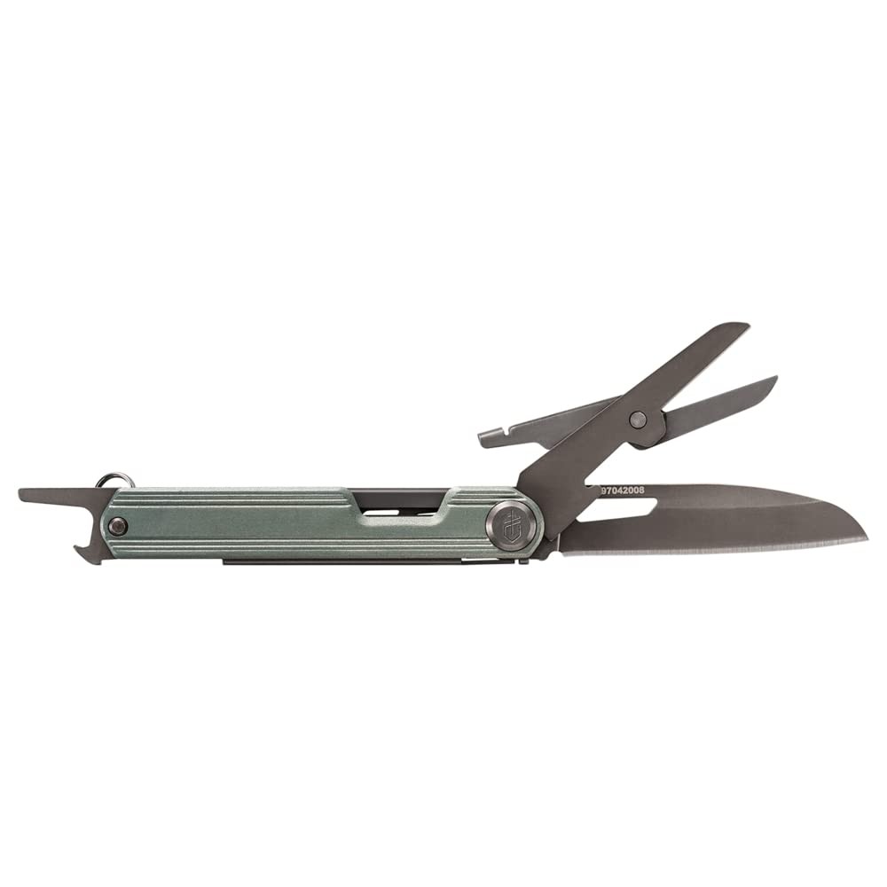 Gerber Gear Armbar Slim Cut Pocket Knife Multitool with Scissors Baltic Haze
