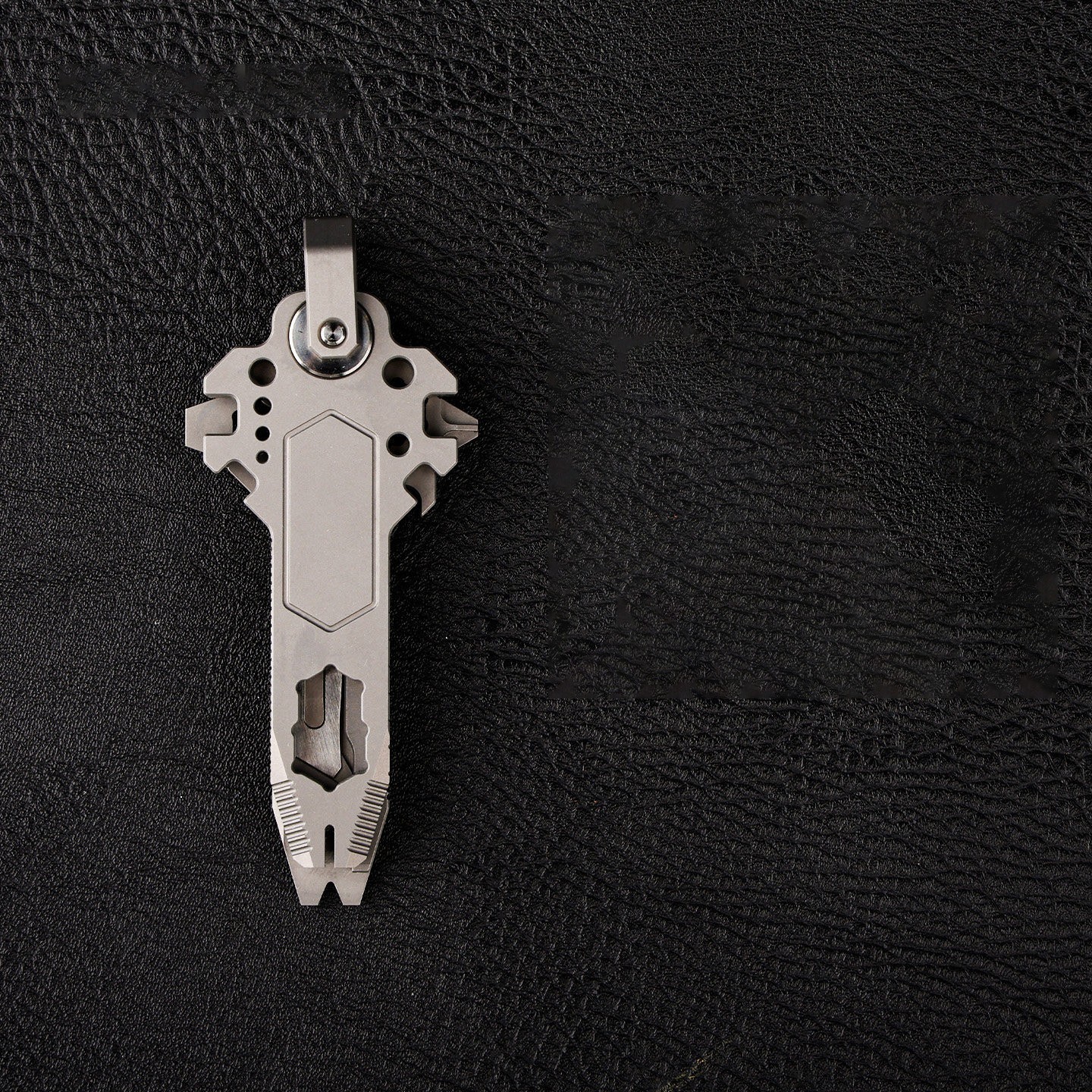 Titanium Alloy Mini Folding Utility Knife Keychain EDC Pocket Package Opener