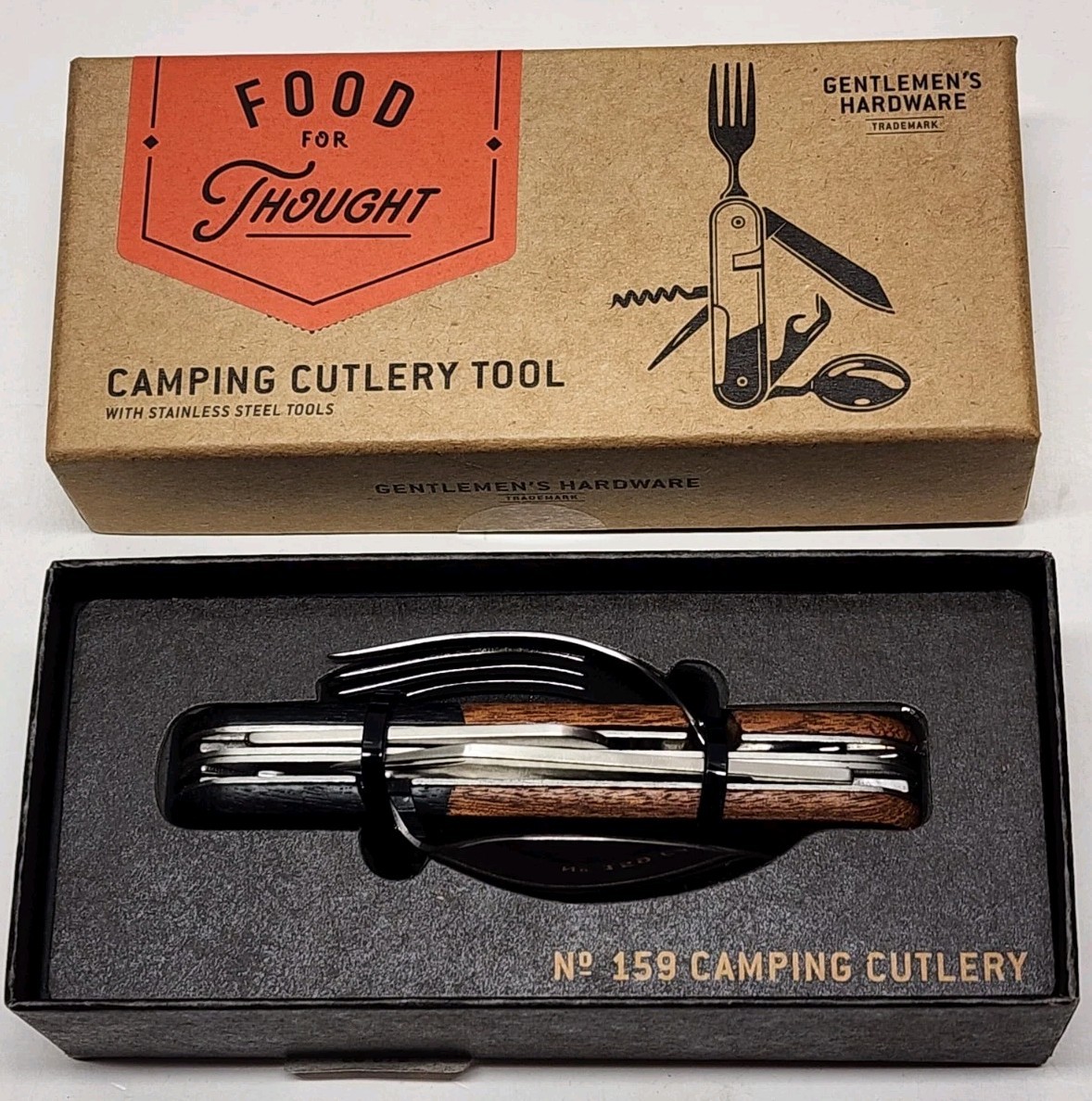 Gentlemen’s Hardware Stainless Steel No. 159 Camping Cutlery Tool