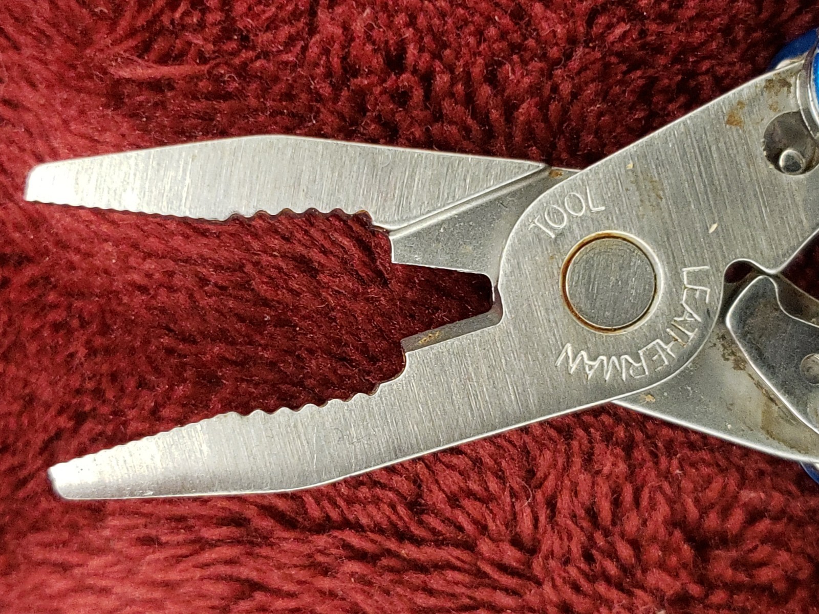🔴 Leatherman Squirt P4 Multi-Tool Blue Keychain