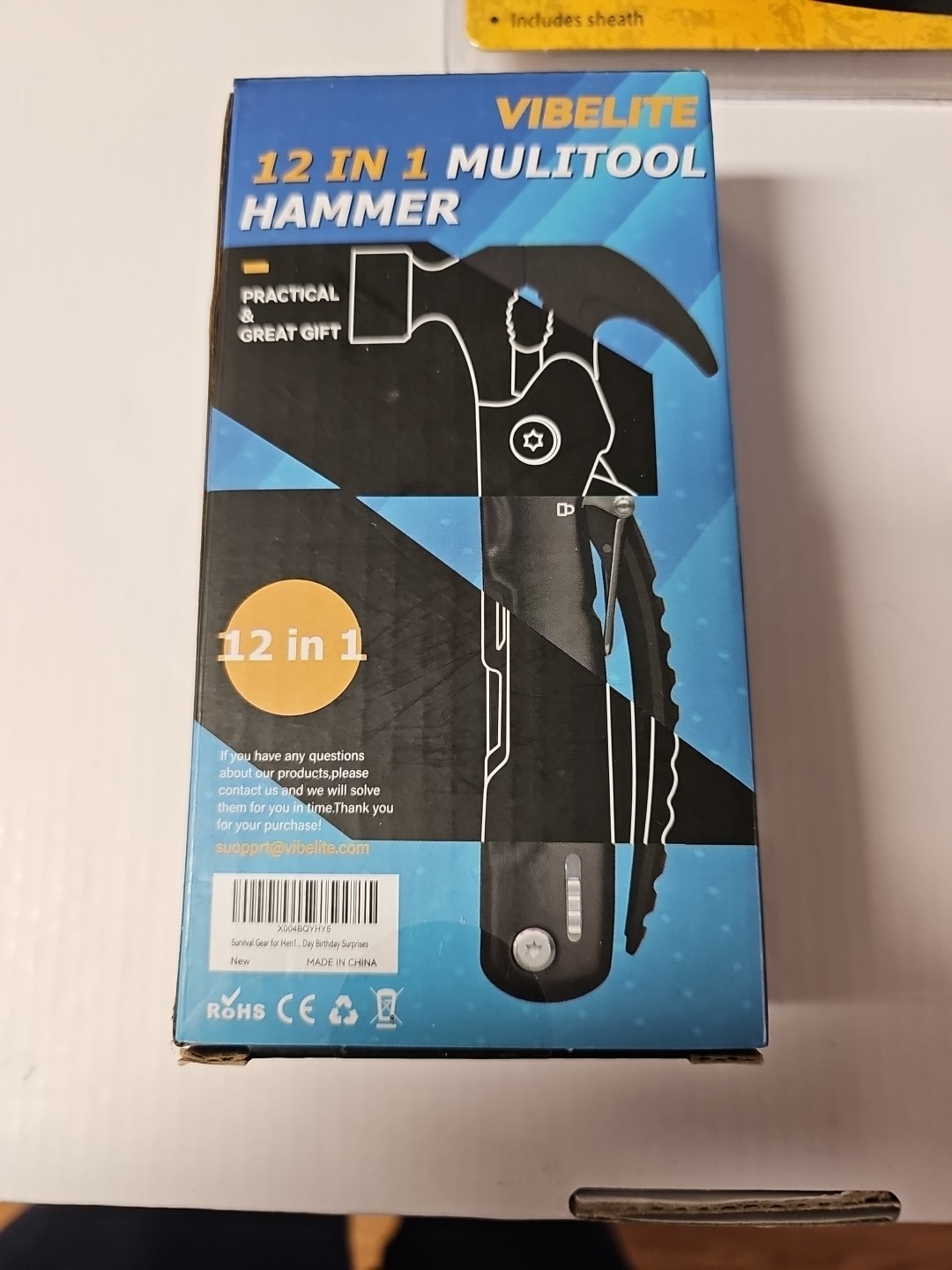 Utility Knife Lot Multitool, Hammer Multitool, Camp Utensil And A Knife – All…