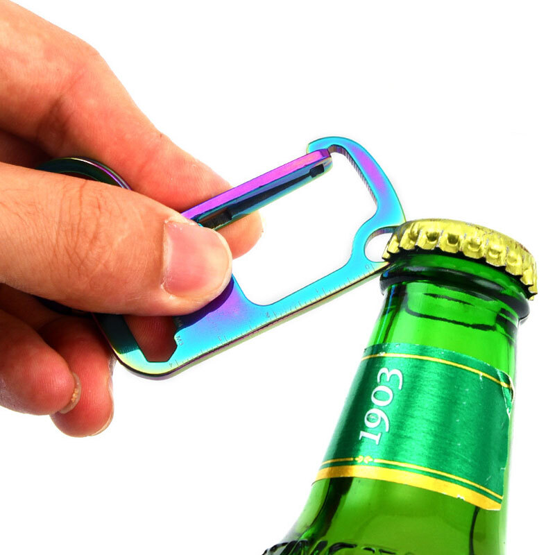 Outdoor EDC Multi Tools Waist Hanging Carabiner Creative Portable Keychain