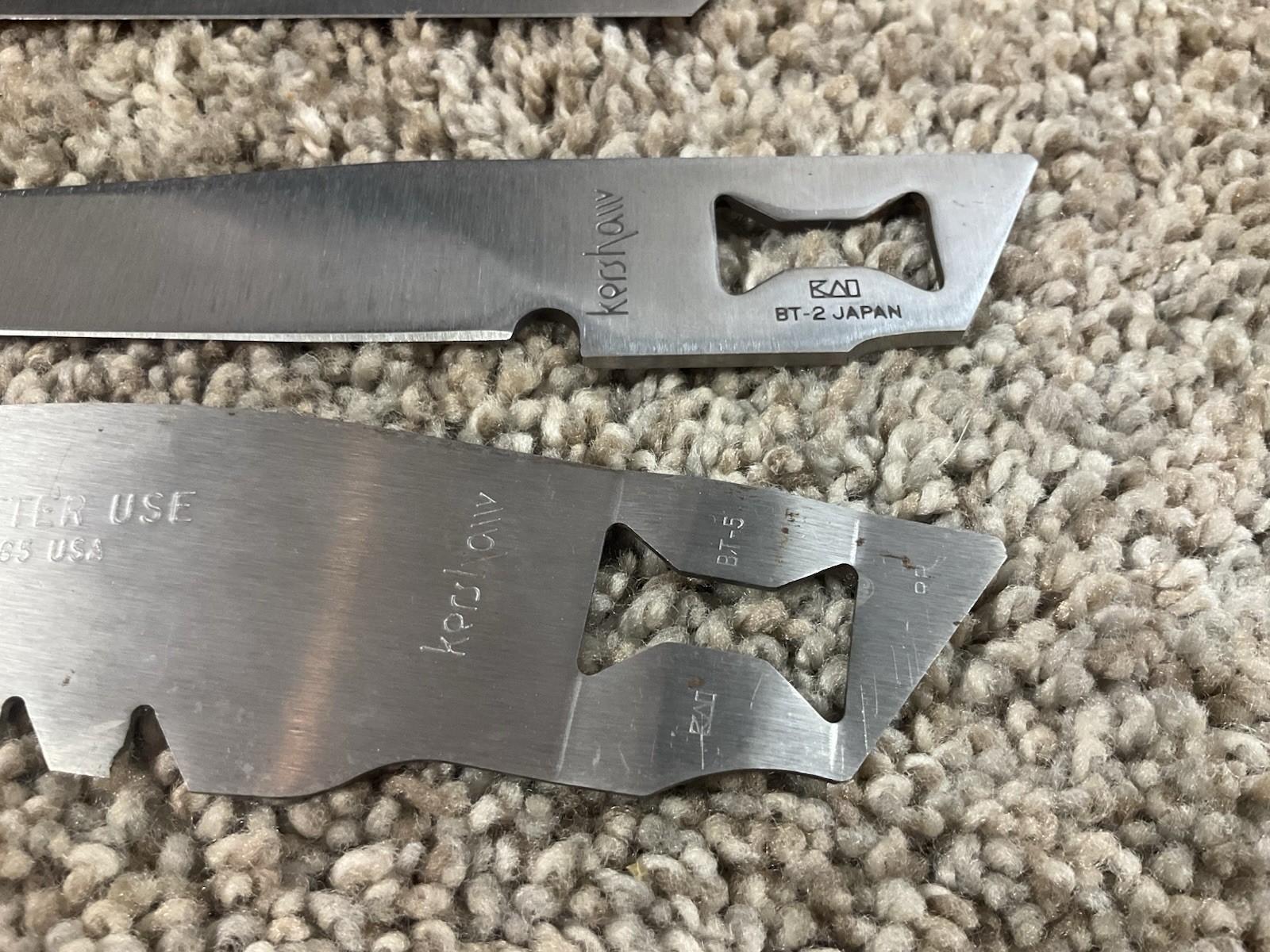 Kershaw Kai Camp Tool Utensils w/ Case Made in Japan Excellent