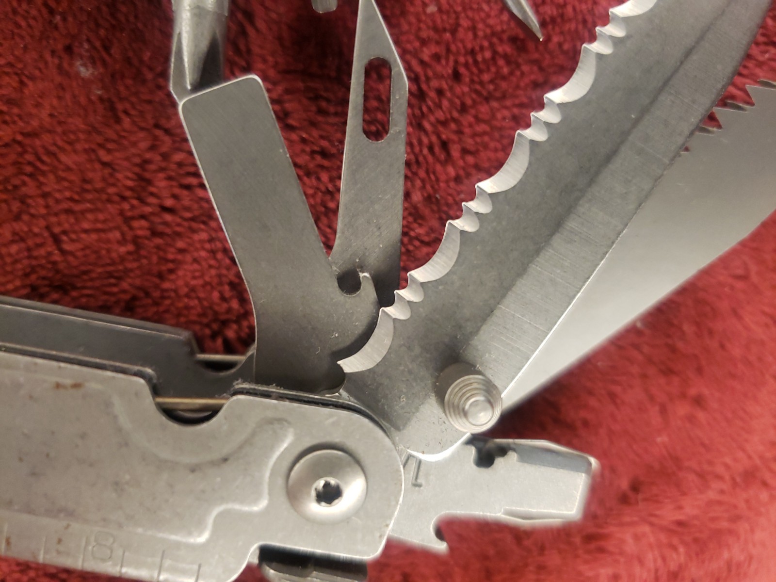 PowerAccess Assist MT – Stonewash Multi tool Stainless with Bit set and Sheath