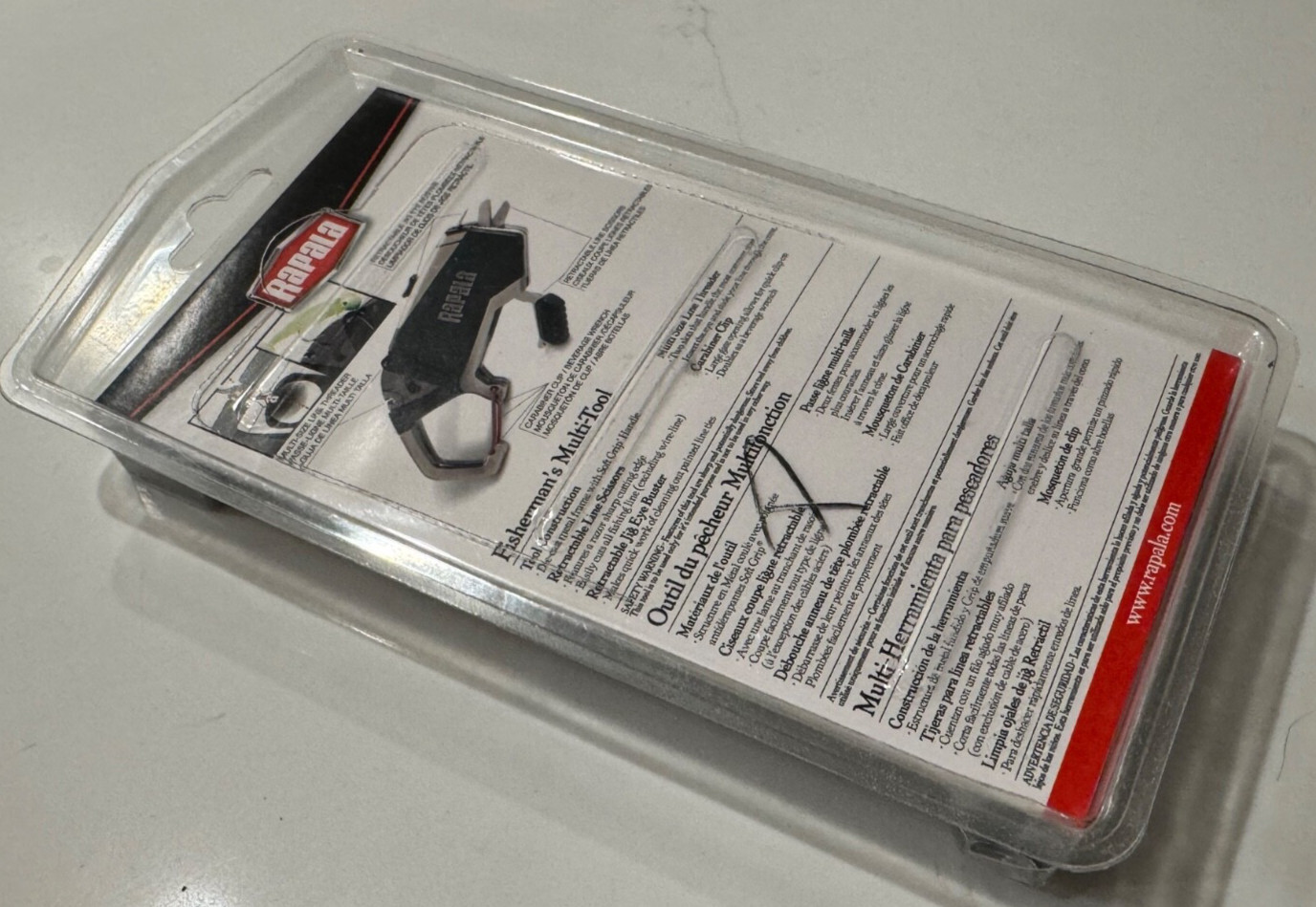 RAPALA FISHERMANS MULTI-TOOL NEW IN PACKAGE