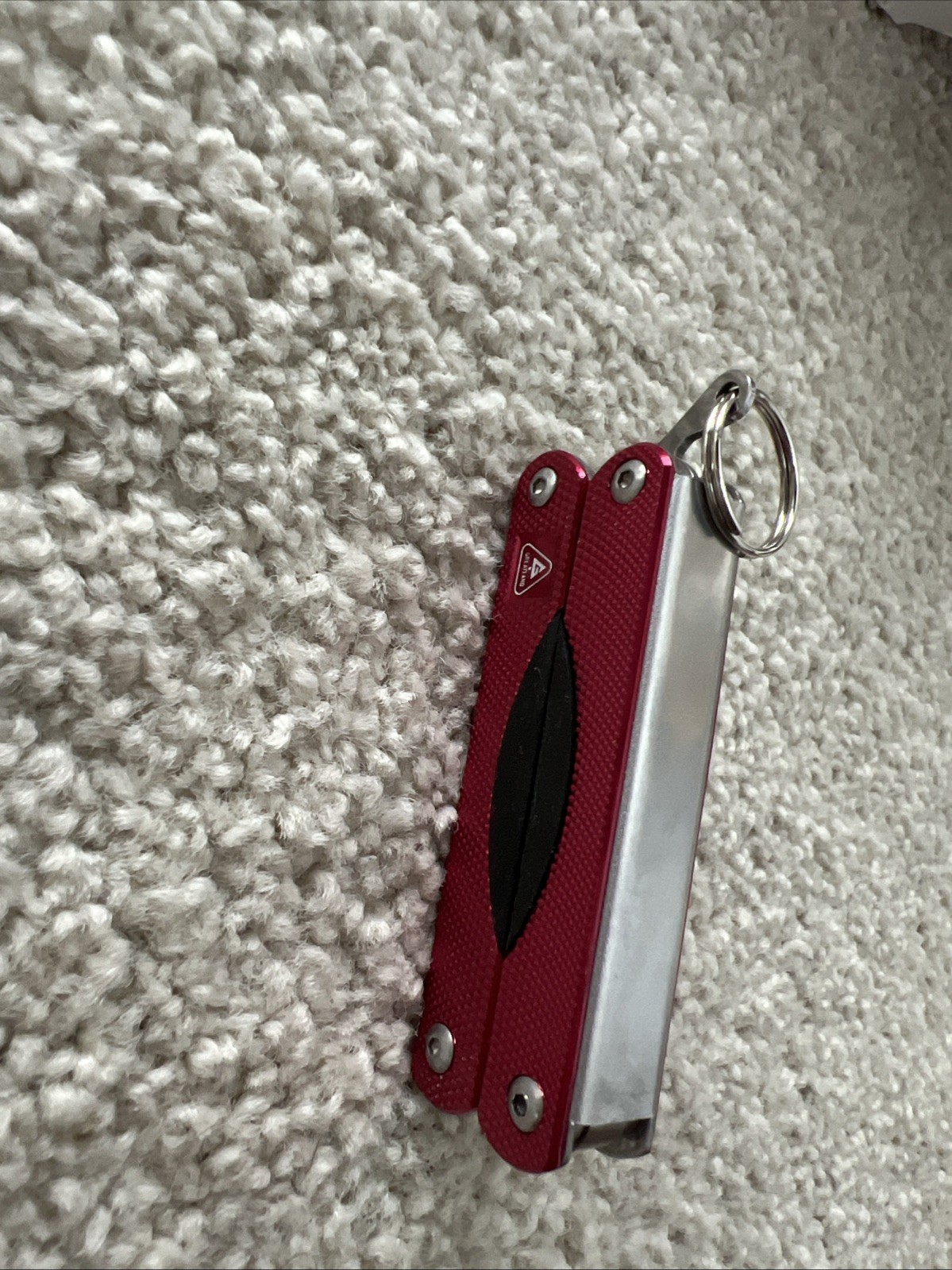 Multitool Knife w/ Pliers, Saw, Scissors – Red – Gift Box