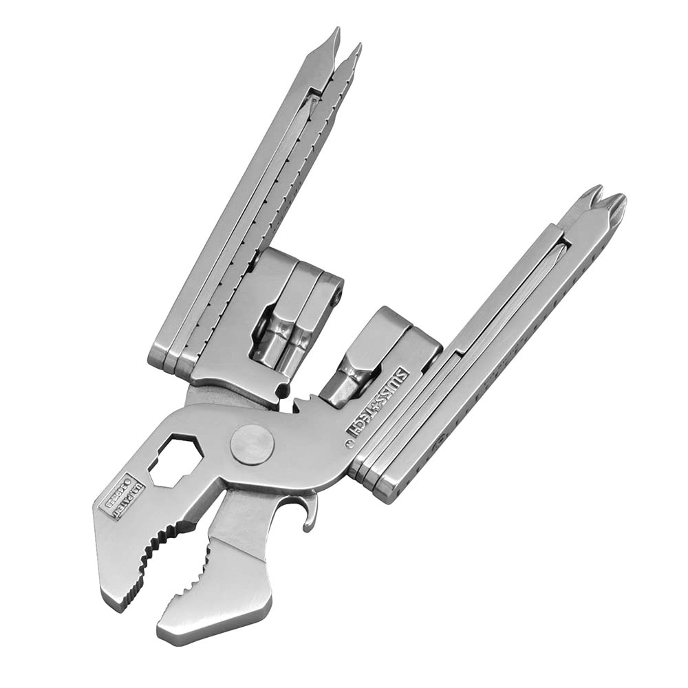 SWISS+TECH ST53130 Pocket Multi-Tool Kit (22-in-1) Tool with Wrenches, Allen …