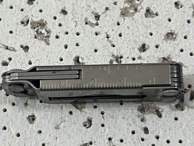 Leatherman Micra silver USA 2.62″ Stainless Folding Multi Tool Knife Scissors —